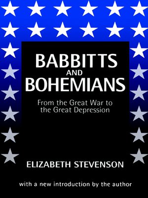 cover image of Babbitts and Bohemians from the Great War to the Great Depression